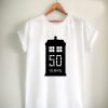 dr who 50 th Unisex Tshirt