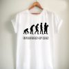 evolution man beer Unisex Tshirt