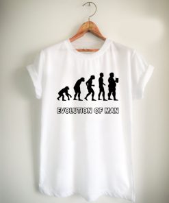 evolution man beer Unisex Tshirt
