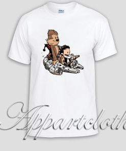 Chewie And Han Calvin And Hobbes Unisex Tshirt