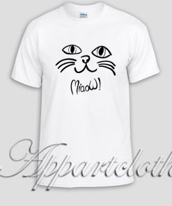 Cute Miaow Unisex Tshirt