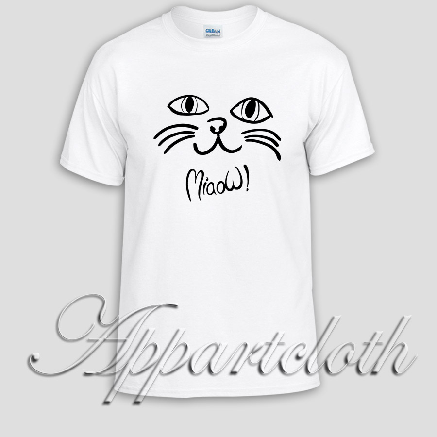 Cute Miaow Unisex Tshirt