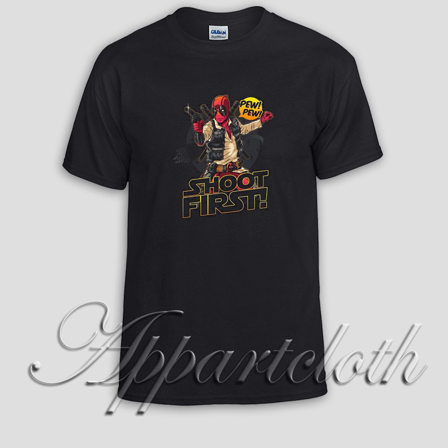 Deadpool Hans Solo Unisex Tshirt