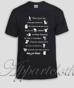Disney Lessons Learned Mash Up Unisex Tshirt