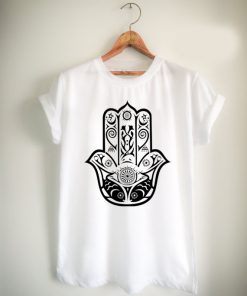 Hamsa fish Hand of Fatima spiritual Unisex Tshirt