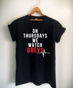 On Thursdays We Watch GREYS Unisex Tshirt