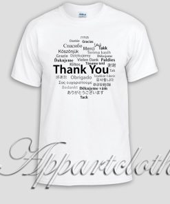 Thank you Unisex Tshirt