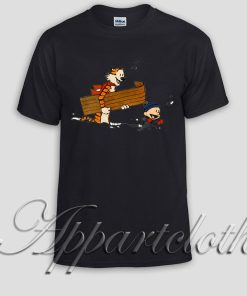 calvin and hobbess chritmas Unisex Tshirt