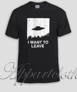 i want to leave Unisex Tshirt