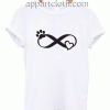 A Dog's Love Is Infinite Unisex Tshirt