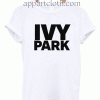 Beyonce Ivy Park Letter Unisex Tshirt
