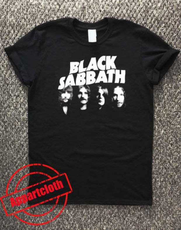 Black Sabbath Logo Unisex Tshirt