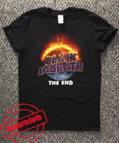 Black Sabbath The End Logo Unisex Tshirt