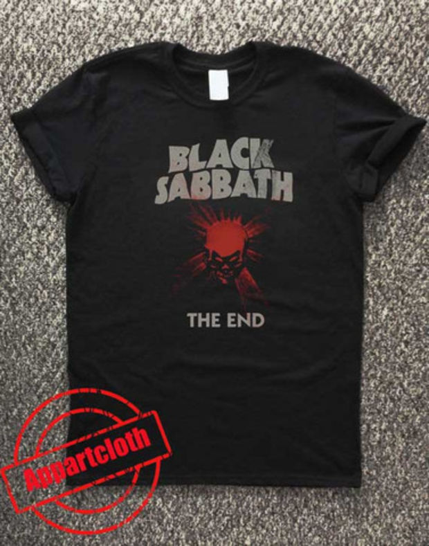 Black Sabbath The End Unisex Tshirt