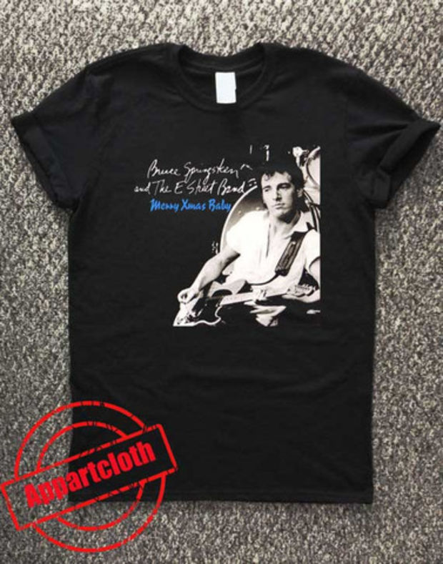 Bruce Springsteen and the E Street Merry Christmas Unisex Tshirt