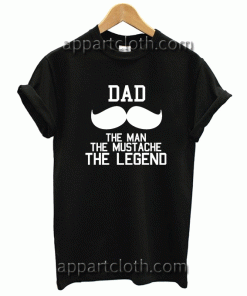Dad Mustache Unisex Tshirt