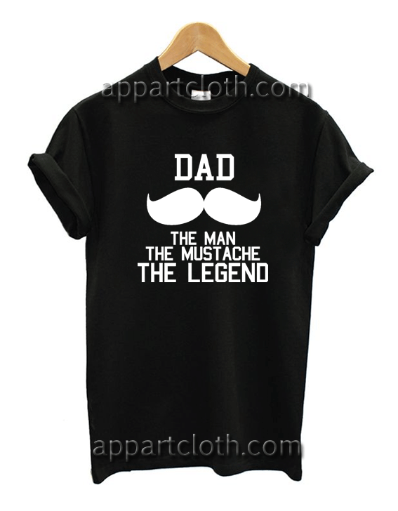 Dad Mustache Unisex Tshirt