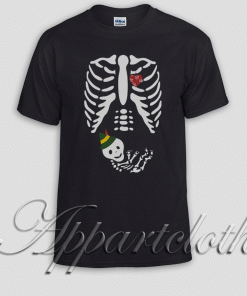 Elf Baby X-ray Unisex Tshirt