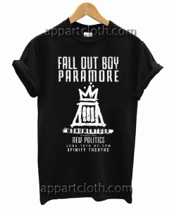 Fall Out Boy Paramore Monumentour Unisex Tshirt