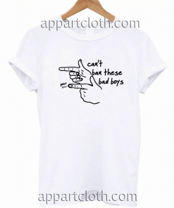 Fingergun can't ban these bad boys Unisex Tshirt