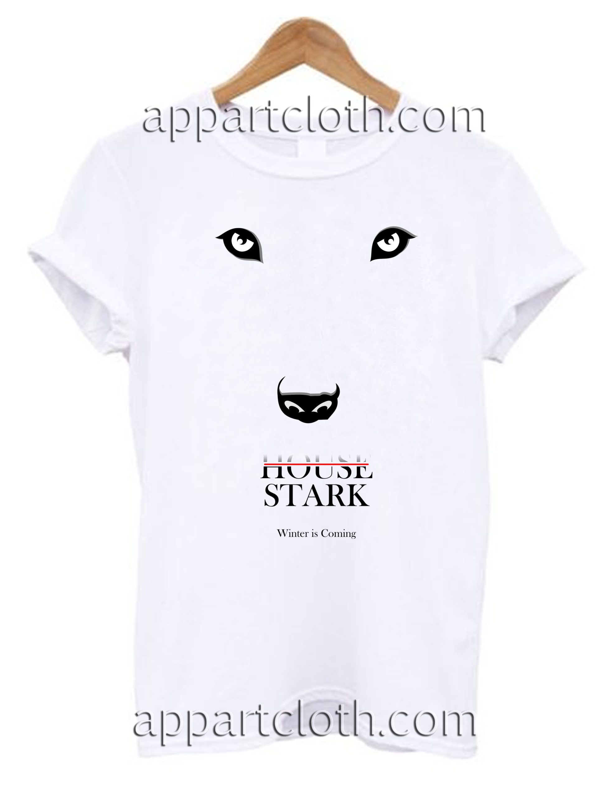 Game of Thrones House Stark Poster Unisex Tshirt