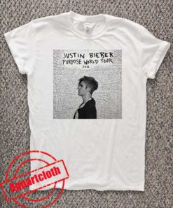 Justin Bieber - Purpose World Tour Unisex Tshirt