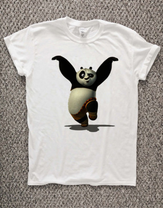 Kung fu panda Unisex Tshirt