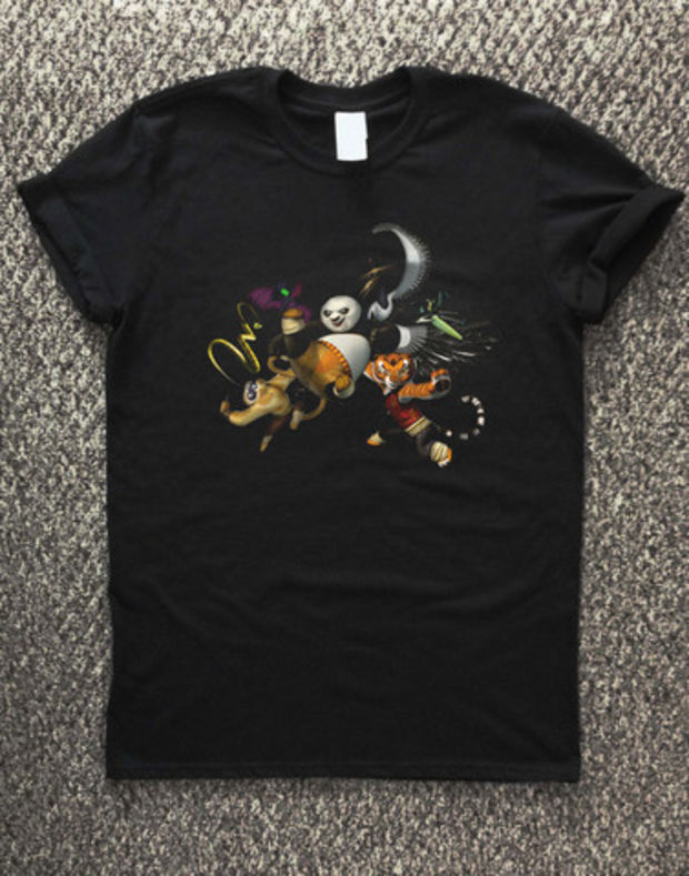 Kung fu panda Unisex Tshirt