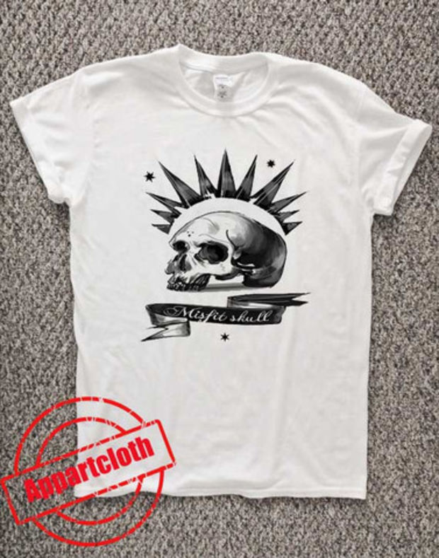 Life is Strange - Chloe Misfits Skull Unisex Tshirt