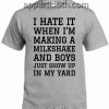 Milkshake Unisex Tshirt