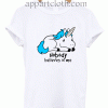 Nobody believes in me Unisex Tshirt