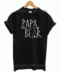 Papa Bear Unisex Tshirt