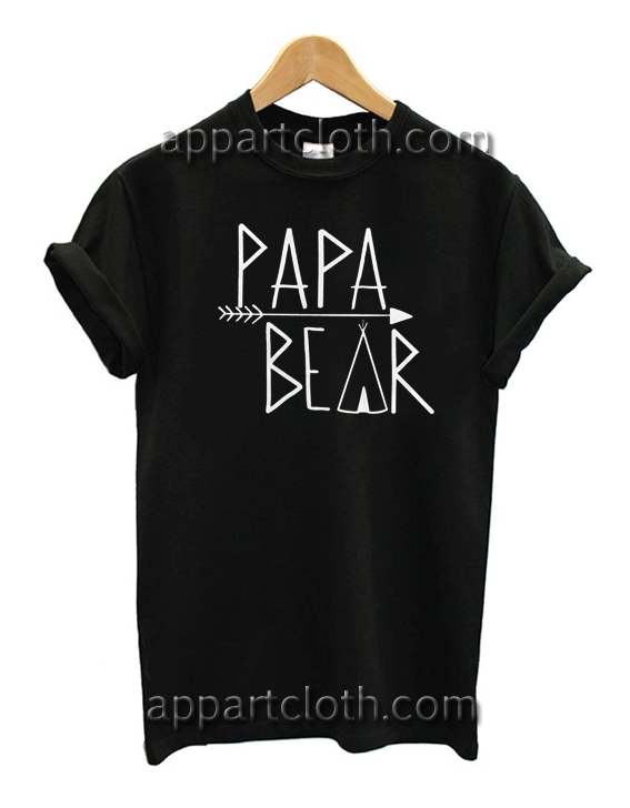 Papa Bear Unisex Tshirt