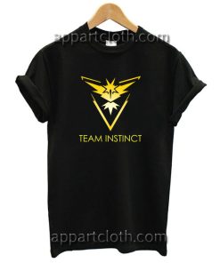 Team Instinct Pokemon Go Unisex Tshirt