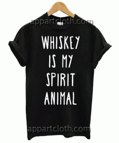 Whiskey is My Spirit Animal Unisex Tshirt