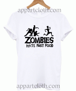 Zombies Funny Slogan Unisex Tshirt