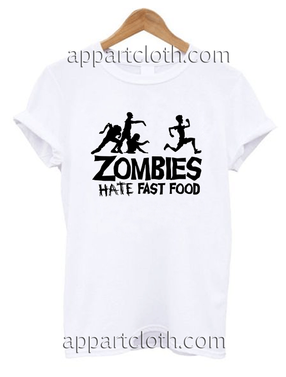 Zombies Funny Slogan Unisex Tshirt