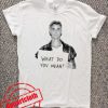 justin bieber what do you mean Unisex Tshirt