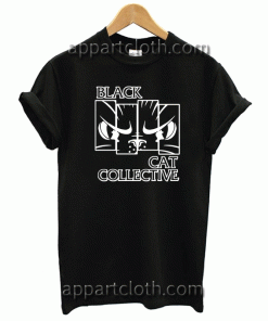 Black Cat Unisex Tshirt