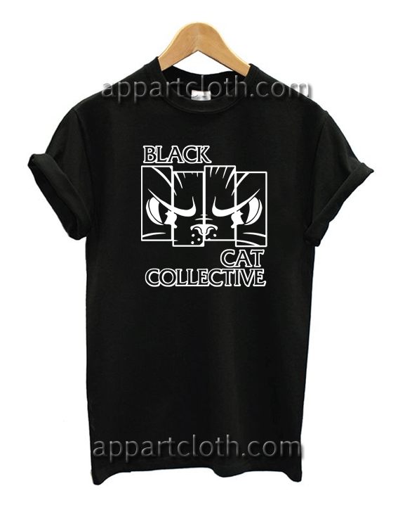 Black Cat Unisex Tshirt