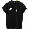 Champion Black Unisex Tshirt