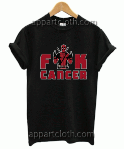 Deadpool Fuck Cancer Unisex Tshirt