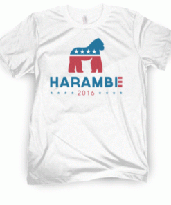 Harambe 2016 Unisex Tshirt