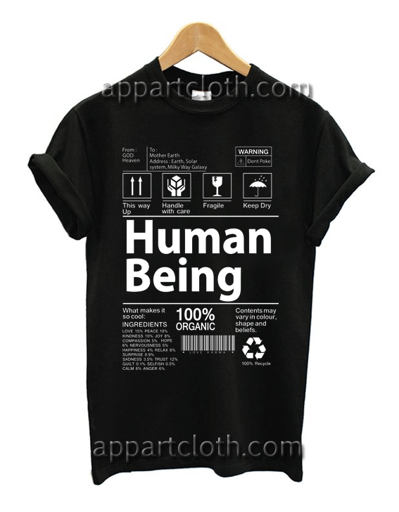 Human Being Unisex Tshirt
