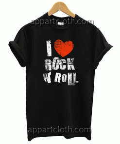 I Love Rock N Roll Unisex Tshirt
