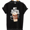My Blood Type is Coffee Unisex Tshirt