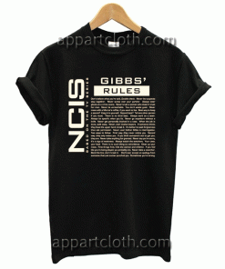 NCIS Gibs Rules Unisex Tshirt