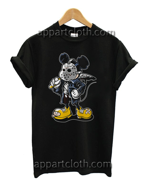 New Mickey Maniac Jason Voorhess Horror Parody Unisex Tshirt