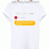 Send a massage to plan project Unisex Tshirt