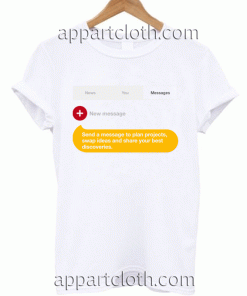 Send a massage to plan project Unisex Tshirt